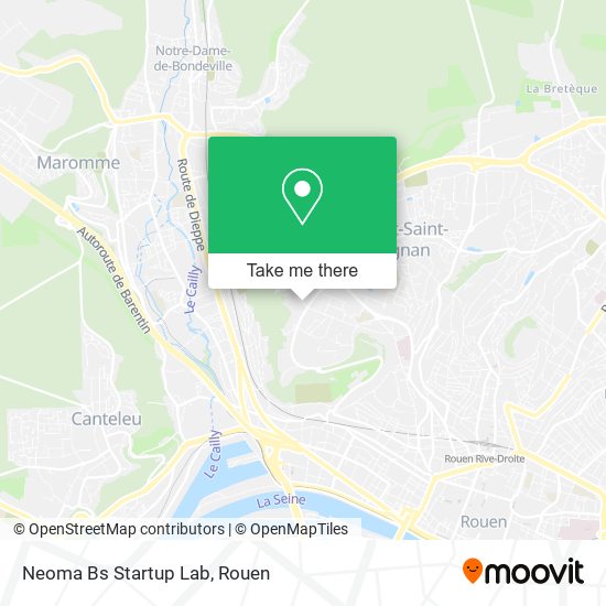 Neoma Bs Startup Lab map