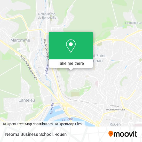 Neoma Business School map