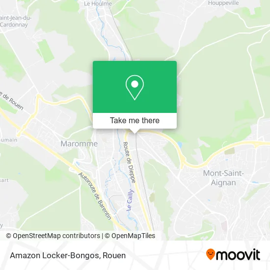 Amazon Locker-Bongos map