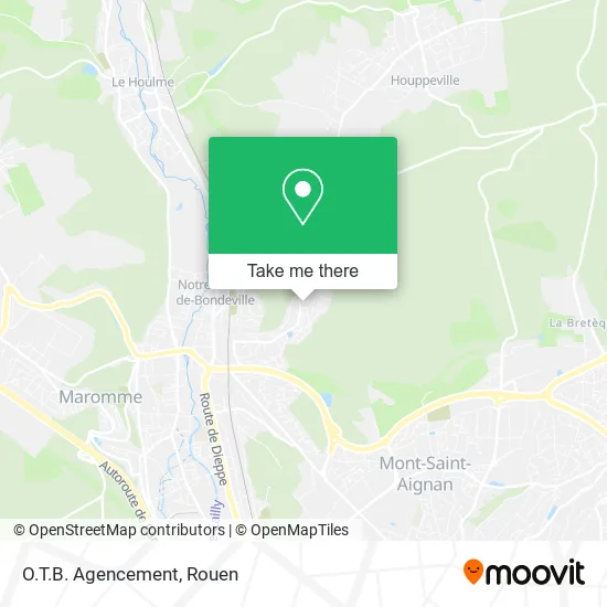 O.T.B. Agencement map