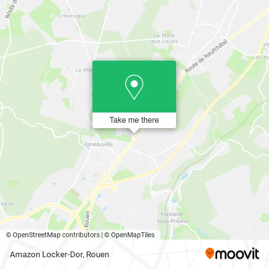 Amazon Locker-Dor map
