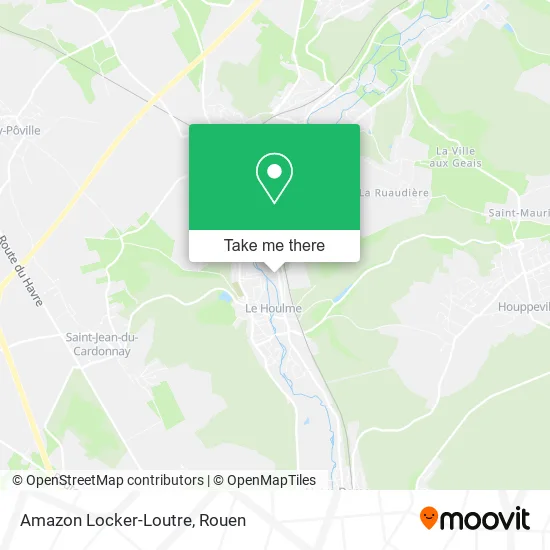 Amazon Locker-Loutre map