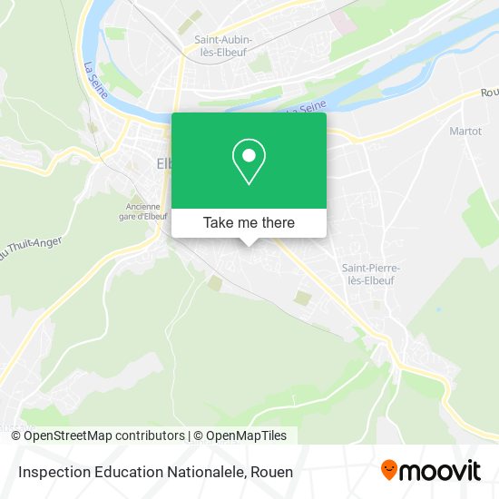 Inspection Education Nationalele map