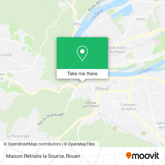 Maison Retraite la Source map