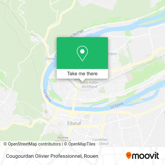 Cougourdan Olivier Professionnel map