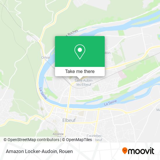 Amazon Locker-Audoin map