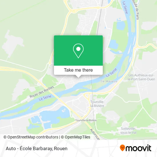 Auto - École Barbaray map