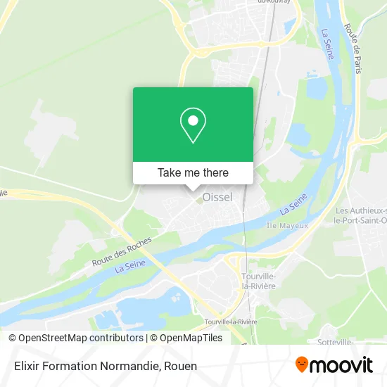 Elixir Formation Normandie map