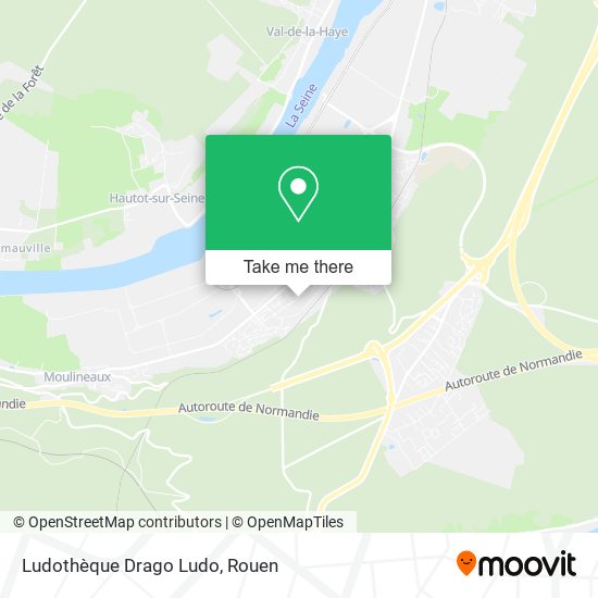 Ludothèque Drago Ludo map
