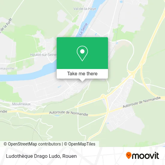 Ludothèque Drago Ludo map