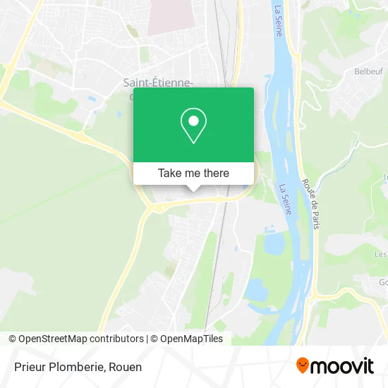 Prieur Plomberie map