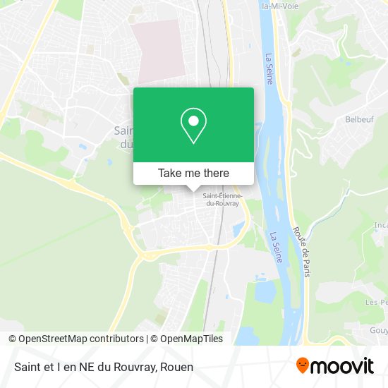 Saint et I en NE du Rouvray map