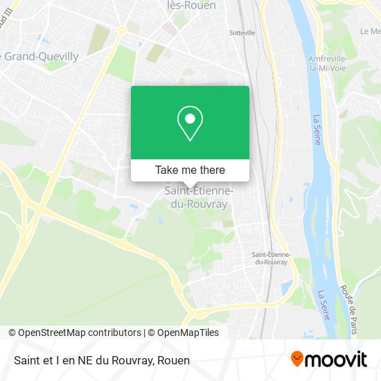 Saint et I en NE du Rouvray map