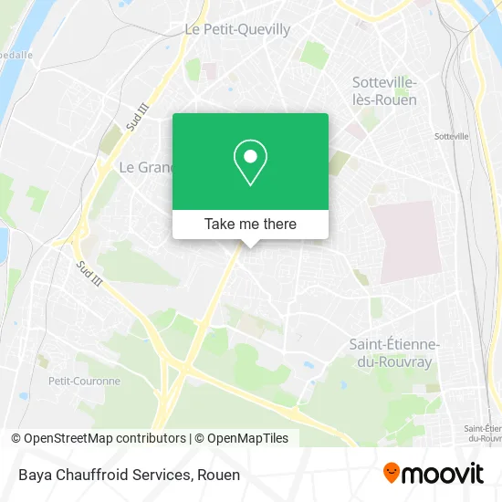 Baya Chauffroid Services map