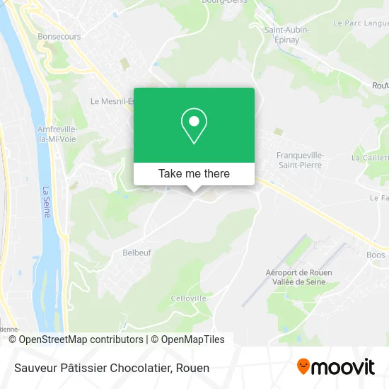 Sauveur Pâtissier Chocolatier map