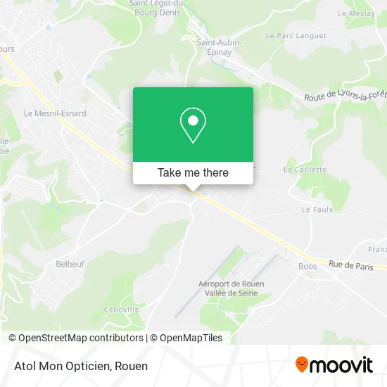 Atol Mon Opticien map