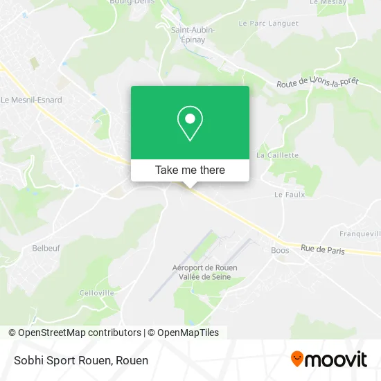 Sobhi Sport Rouen map