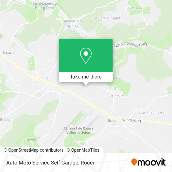 Auto Moto Service Self Garage map