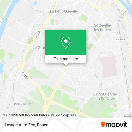 Lavage Auto Eco map