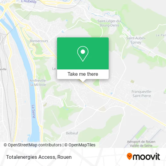 Mapa Totalenergies Access