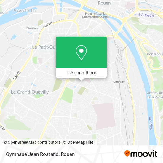 Gymnase Jean Rostand map