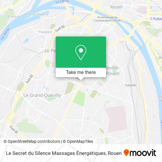 Mapa Le Secret du Silence Massages Énergétiques