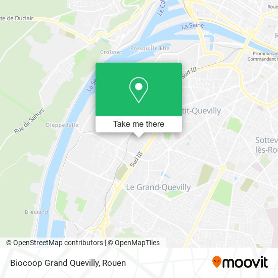 Mapa Biocoop Grand Quevilly