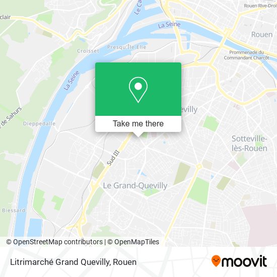 Litrimarché Grand Quevilly map