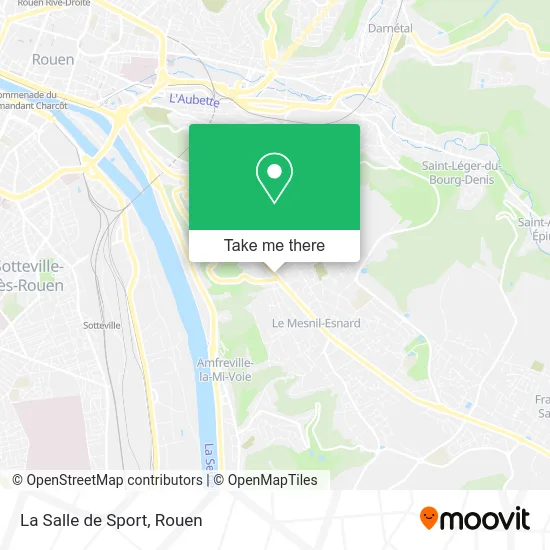 La Salle de Sport map