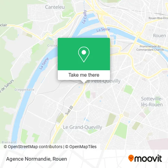 Agence Normandie map