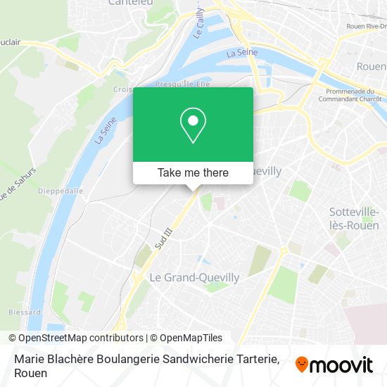 Mapa Marie Blachère Boulangerie Sandwicherie Tarterie