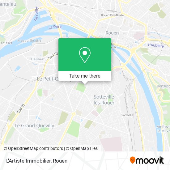 L'Artiste Immobilier map