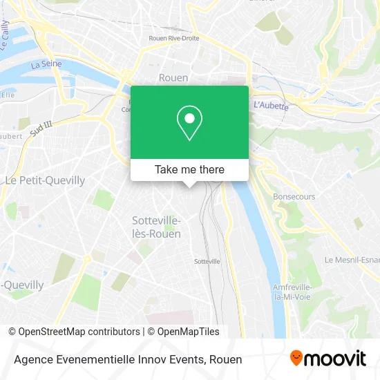 Agence Evenementielle Innov Events map
