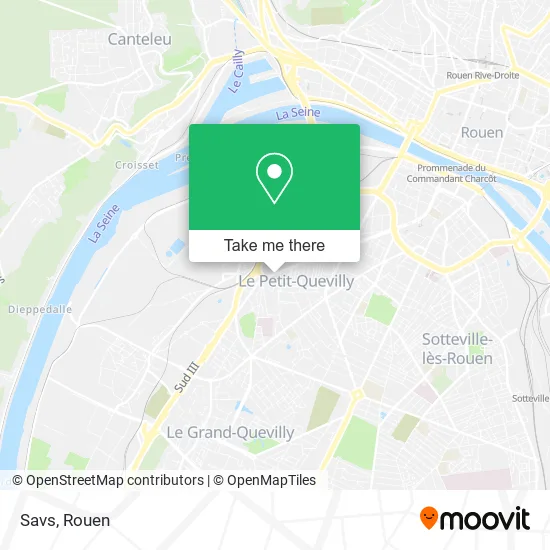 Savs map