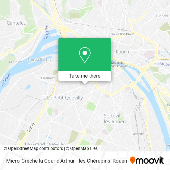 Micro-Crèche la Cour d'Arthur - les Chérubins map