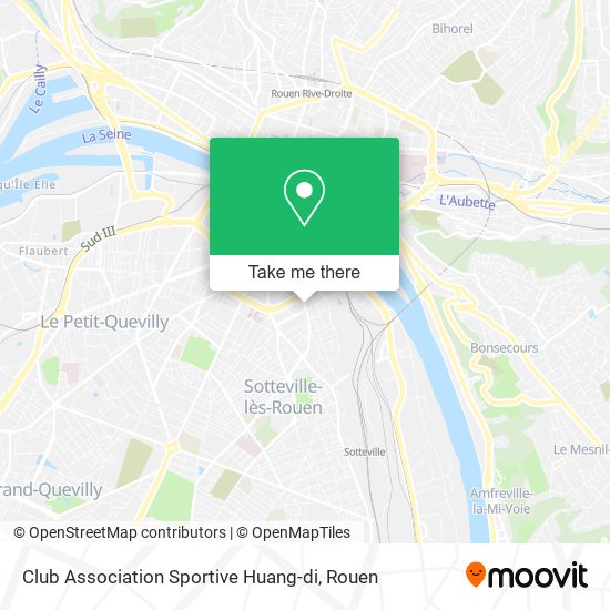 Mapa Club Association Sportive Huang-di