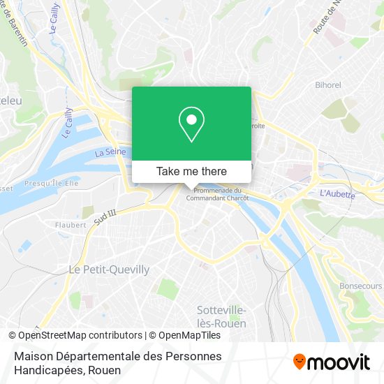 Maison Départementale des Personnes Handicapées map