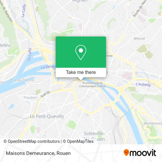 Maisons Demeurance map