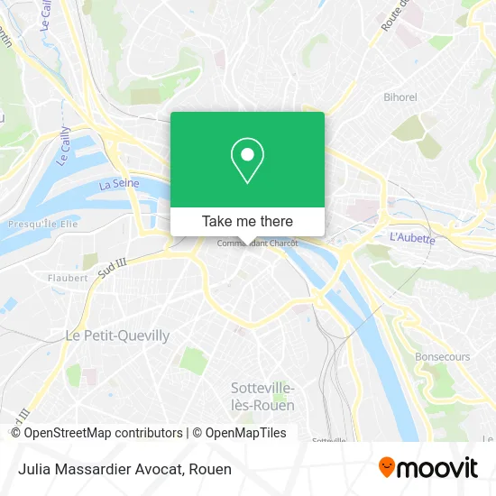 Julia Massardier Avocat map