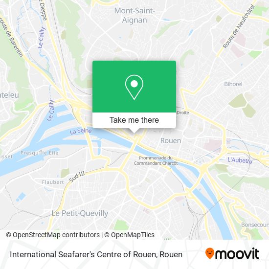 International Seafarer's Centre of Rouen map