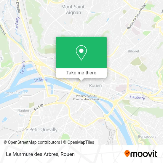 Le Murmure des Arbres map