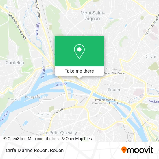 Cirfa Marine Rouen map