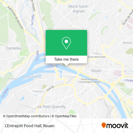 L'Entrepôt Food Hall map