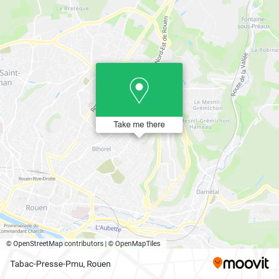 Tabac-Presse-Pmu map