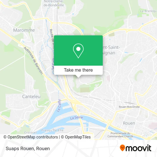 Suaps Rouen map