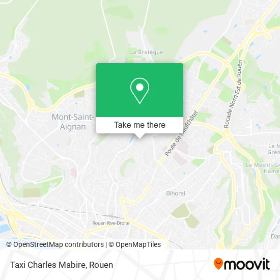 Taxi Charles Mabire map