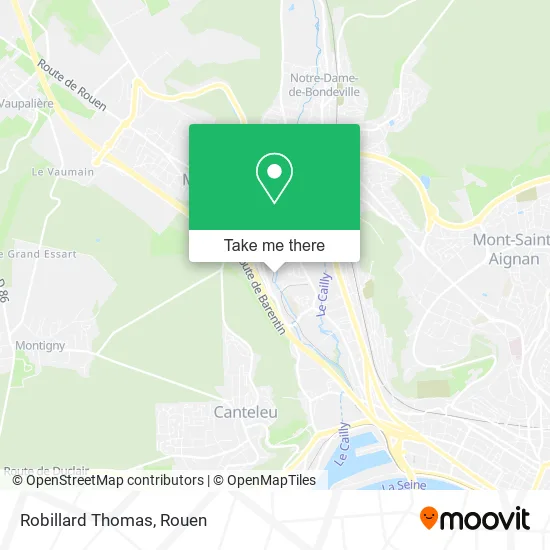 Robillard Thomas map