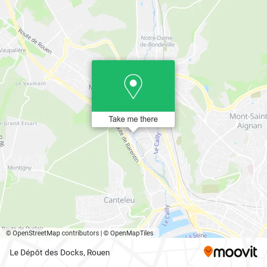 Le Dépôt des Docks map