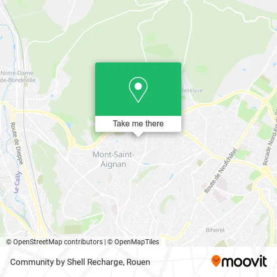 Community by Shell Recharge map