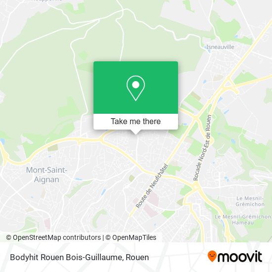 Mapa Bodyhit Rouen Bois-Guillaume